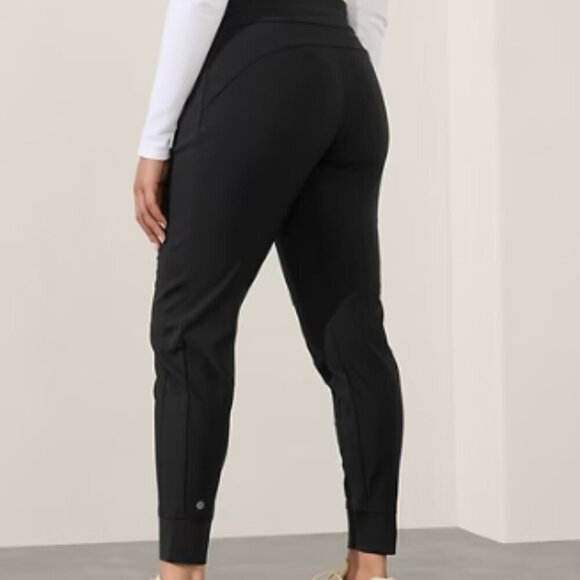 Athleta Women's Headlands Hybrid Trek Jogger Size 12 NWT black - Picture 2 of 12